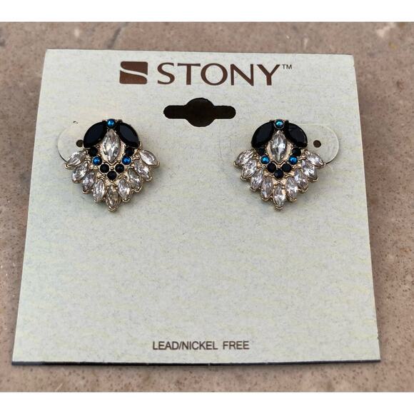 Earrings Stony Turquoise - Picture 4 of 6